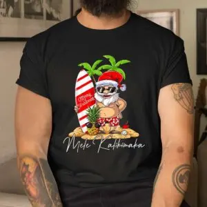 Mele Kalikimaka Shirt - Hawaii Christmas Surfing Santa Xmas Summer Tee 8 Mele Kalikimaka Hawaii Christmas Surf Shirt 4 1.jpg
