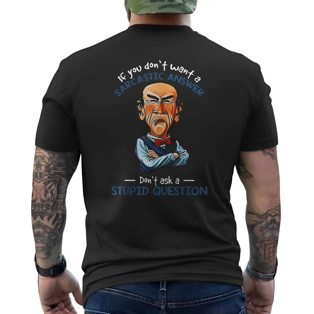 Men's Sarcastic Graphic T-Shirt - If You Don't Want a Sarcastic Answer 6 Mens Sarcastic Graphic T Shirt If You Dont Want a Sarcastic Answer 6 1.jpg