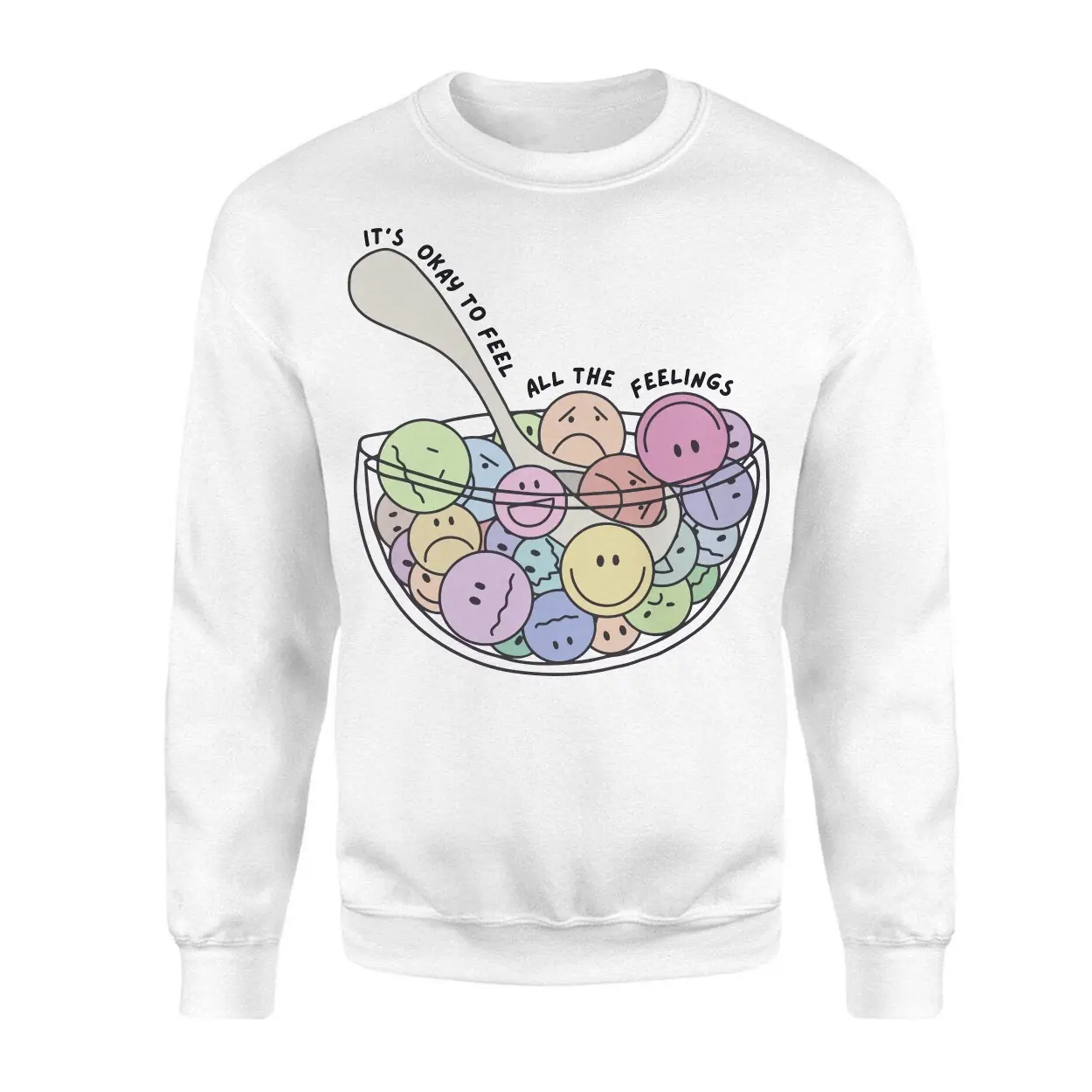 Mental Health Matters T Shirt Its Okay to Feel All The Feelings 3 1.jpg
