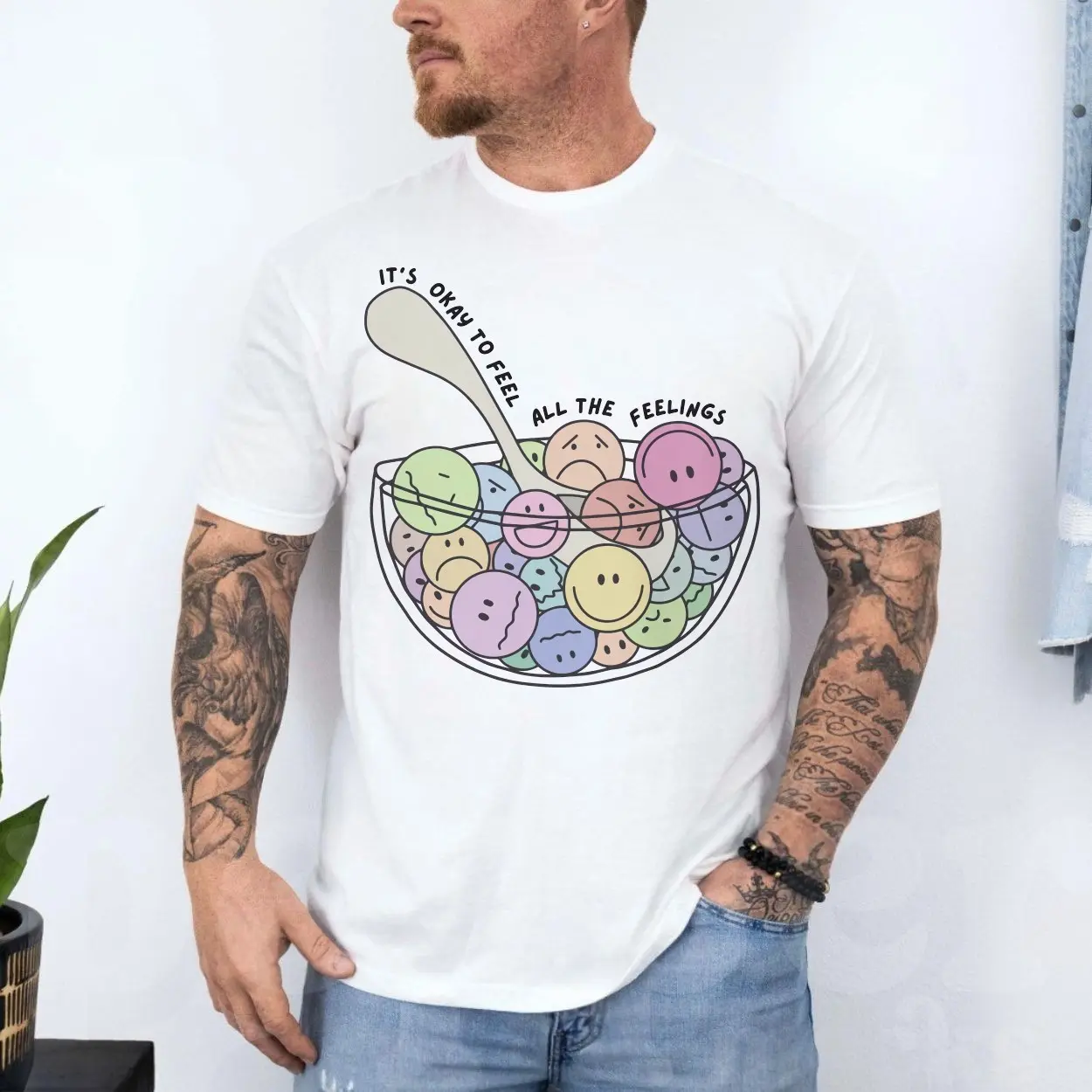 Mental Health Matters T Shirt Its Okay to Feel All The Feelings 4 1.jpg