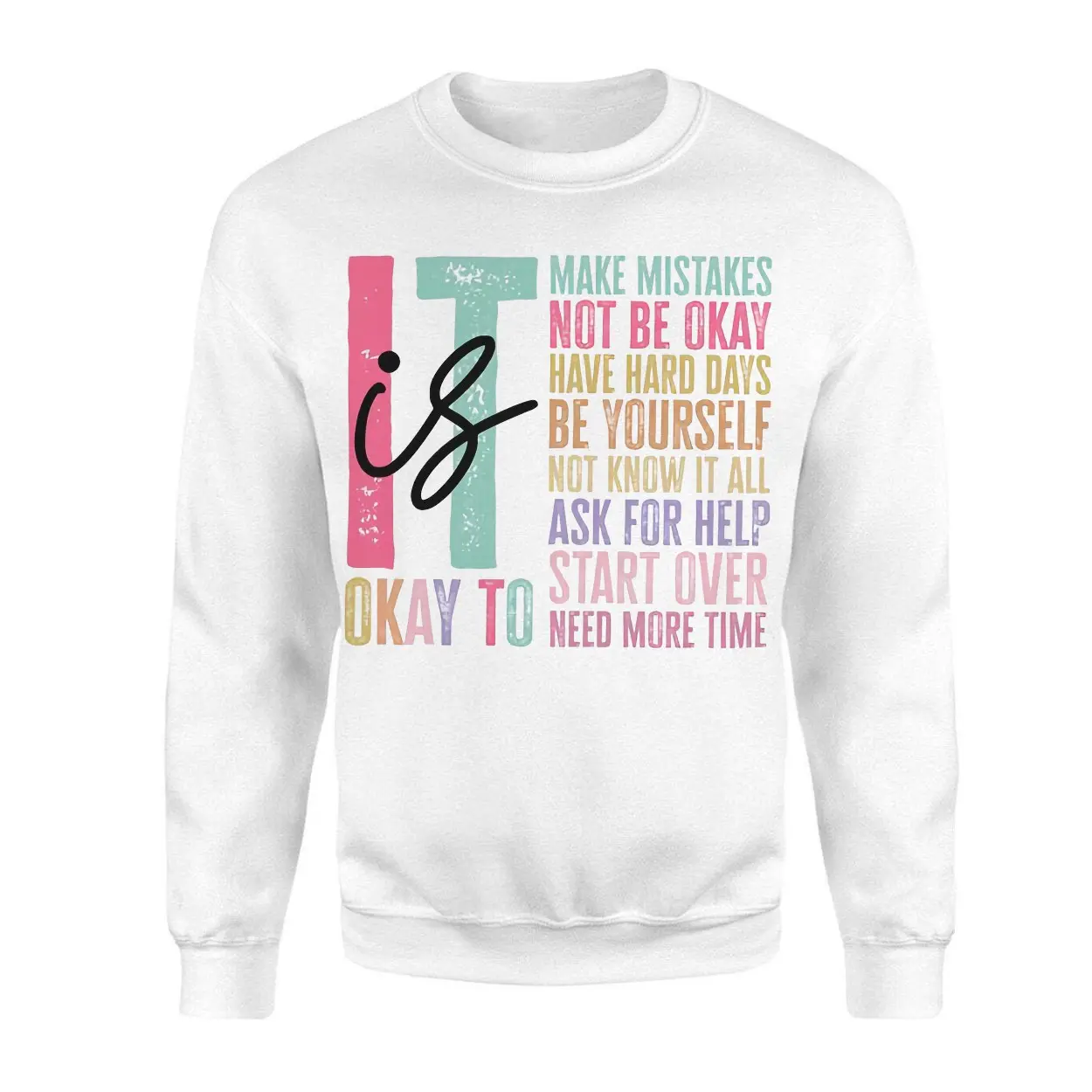 Mental Health T shirt E28093 Its Okay to Not Be Okay Motivational Tee 3.jpg