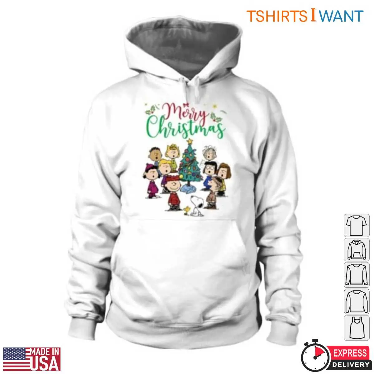 Merry Christmas Peanuts T Shirt Festive Design 4 1.jpg