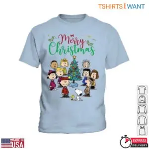 Merry Christmas Peanuts T-Shirt - Festive Holiday Design with Characters 11 Merry Christmas Peanuts T Shirt Festive Design 6 1.jpg