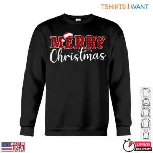 Merry Christmas Red Black Lumberjack Plaid T-Shirt Buffalo Check Holiday 8 Merry Christmas Red Black Lumberjack Plaid T Shirt Buffalo Check Holiday 3 1 1.jpg