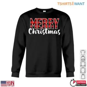 Merry Christmas T-Shirt Red Black Lumberjack Plaid Pattern Holiday Gift 7 Merry Christmas T Shirt Red Black Lumberjack Plaid Pattern Holiday Gift 3 1 1.jpg
