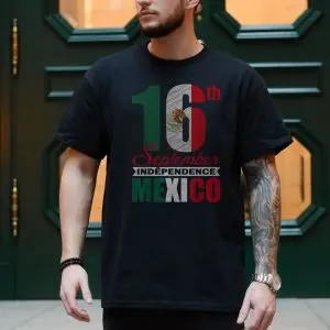 Mexican Independence Day T-shirt – 16 September Mexico Flag Tee 10 Mexican Independence Day T shirt E28093 16 September Mexico Flag Tee 4.jpg