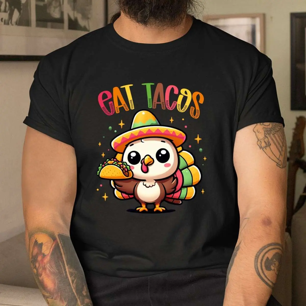 Mexican Turkey Eats Tacos Thanksgiving Shirt 11 Mexican Turkey Eats Tacos Thanksgiving Shirt