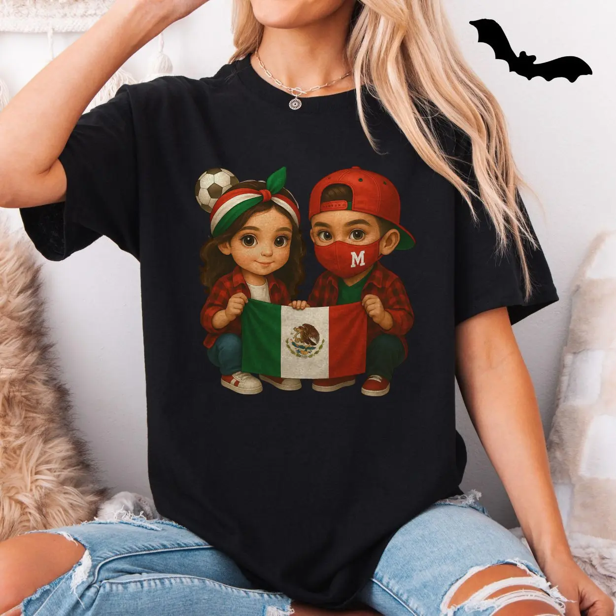 Mexico Mexican Flag Soccer Kids T-Shirt 5 Mexico Mexican Flag Soccer Kids T Shirt 5 1.jpg