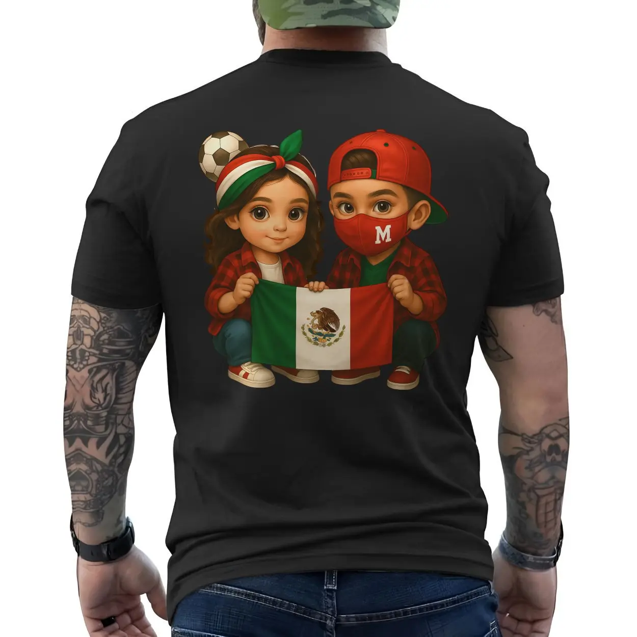 Mexico Mexican Flag Soccer Kids T-Shirt 6 Mexico Mexican Flag Soccer Kids T Shirt 6 1.jpg
