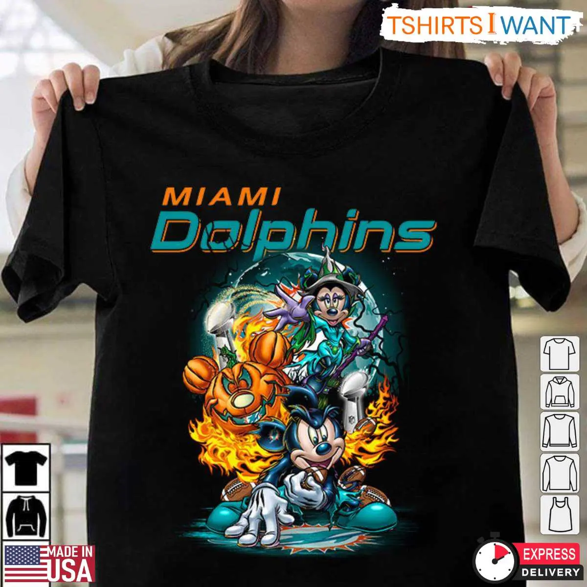 Miami Dolphins Halloween Mickey T Shirt 1 1.jpg