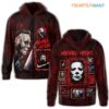 Michael Myers Collage Bloody Halloween Costume Hoodie 1 1.jpg