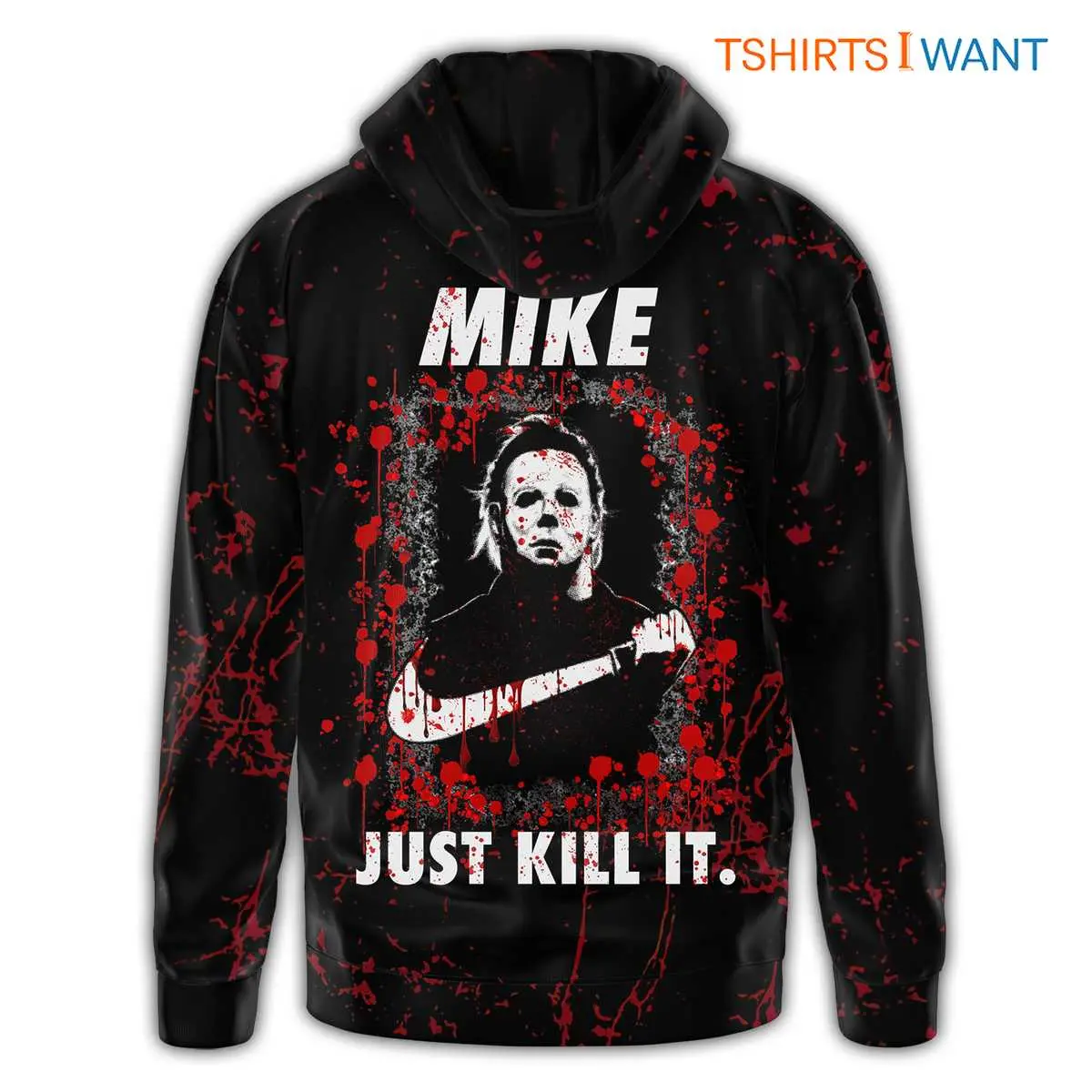 Michael Myers Hoodie Just Kill It Nike Parody Apparel 3 1.jpg