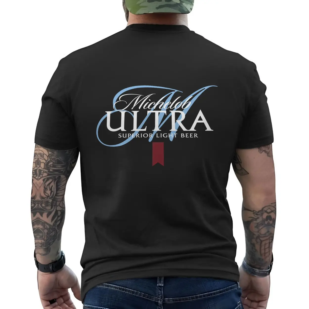 Michelob Ultra Superior Light Beer Logo T Shirt 6 1.jpg