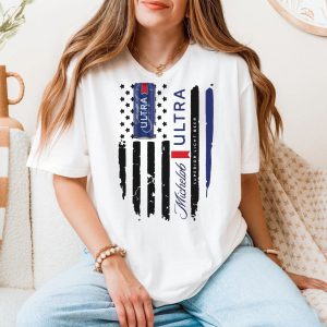 Michelob Ultra T Shirt Patriotic American Flag 4th of July Beer 5 1.jpg