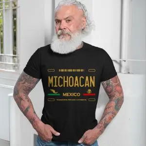Michoacan Mexico T-shirt – Vintage License Plate Design Tee 13 Michoacan Mexico T shirt E28093 Vintage License Plate Design Tee 7.jpg