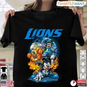 Mickey Mouse Detroit Lions Halloween T Shirt 1 1.jpg