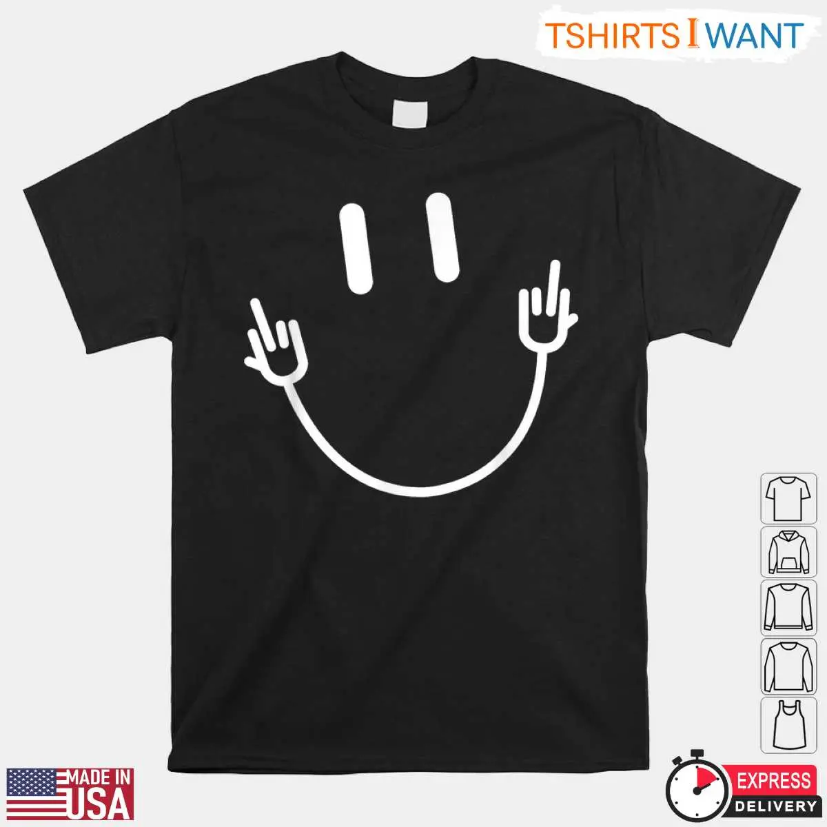 Middle Finger Power Socket Smile Funny Electrician Shirt 1 1.jpg