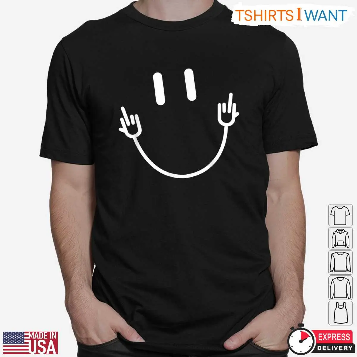 Middle Finger Power Socket Smile Funny Electrician Shirt 2 1.jpg
