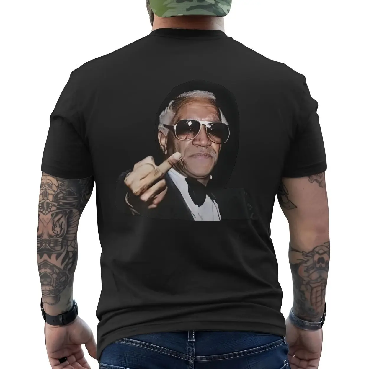 Middle Finger Sunglasses Man T-Shirt 6 Middle Finger Sunglasses Man T Shirt 6 1.jpg