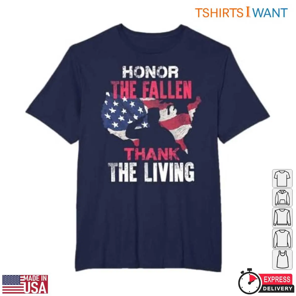 Military Support T Shirts Honor the Fallen Thank the Living 2 1.jpg