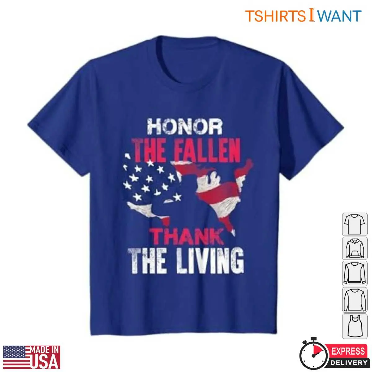 Military Support T Shirts Honor the Fallen Thank the Living 3 1.jpg