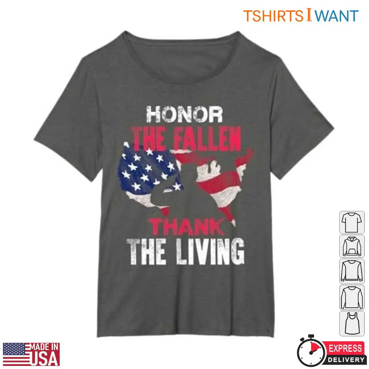 Military Support T Shirts Honor the Fallen Thank the Living 4 1.jpg