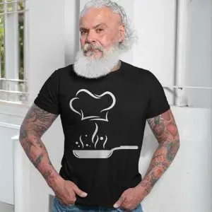 Minimalist Chef Hat and Frying Pan Cooking T-Shirt 13 Minimalist Chef Hat and Frying Pan Cooking T Shirt 7 1.jpg