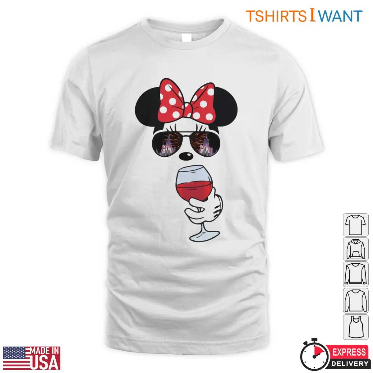 Minnie Wine Glass T-Shirt – Epcot Drinking Around the World Disney-Inspired Tee 12 Minnie Wine Glass T-Shirt – Epcot Drinking Around the World Disney-Inspired Tee