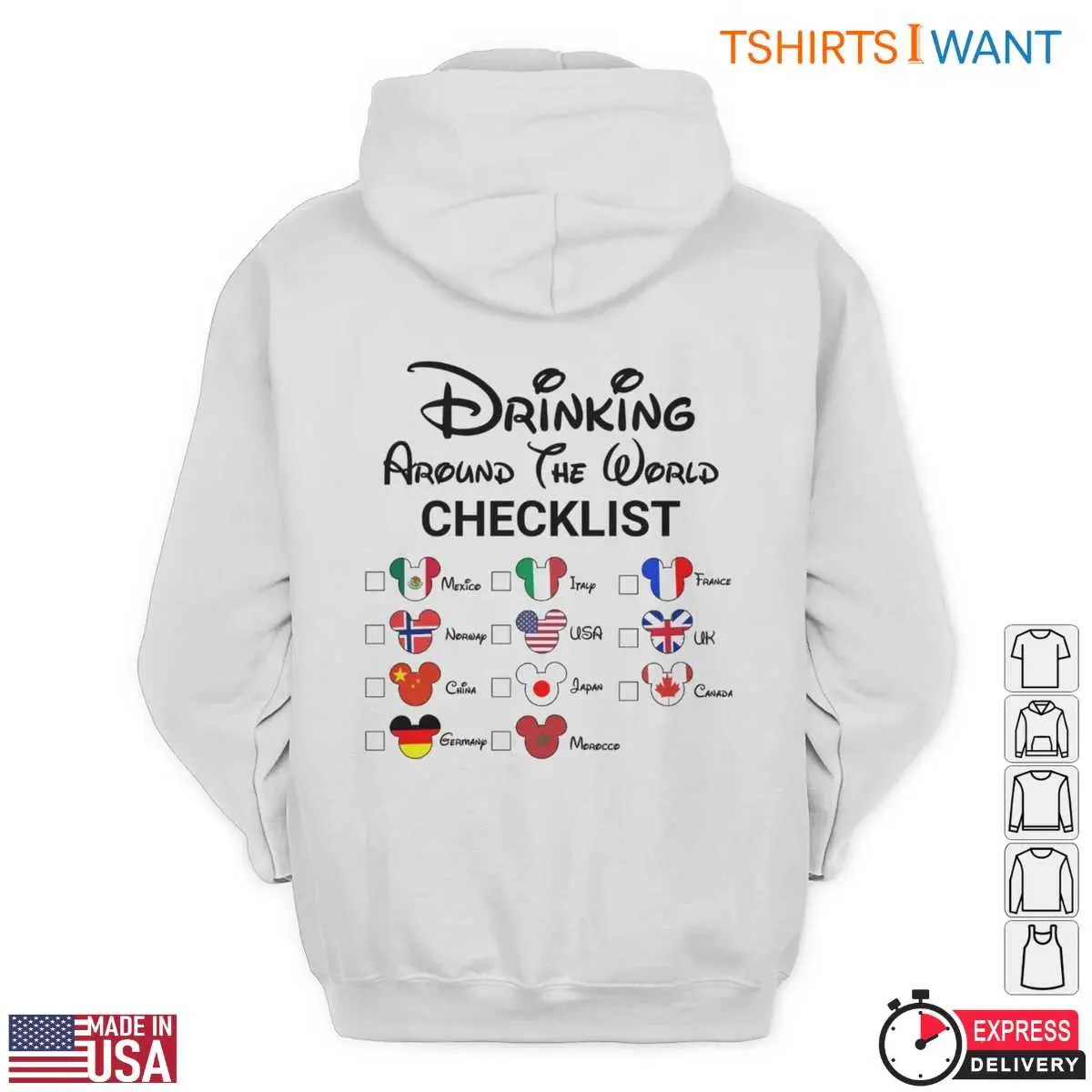 Minnie Wine Glass T Shirt E28093 Epcot Drinking Around the World Disney Inspired Tee 6.jpg