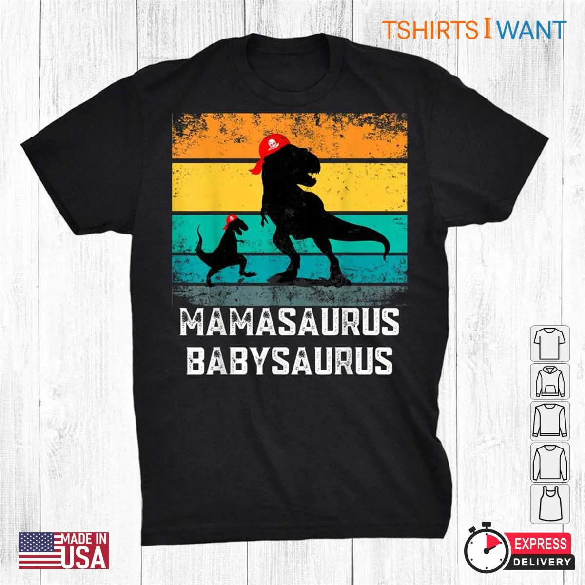Mom And Son Halloween Shirts Mamasaurus Costume Tee 1 1.jpg