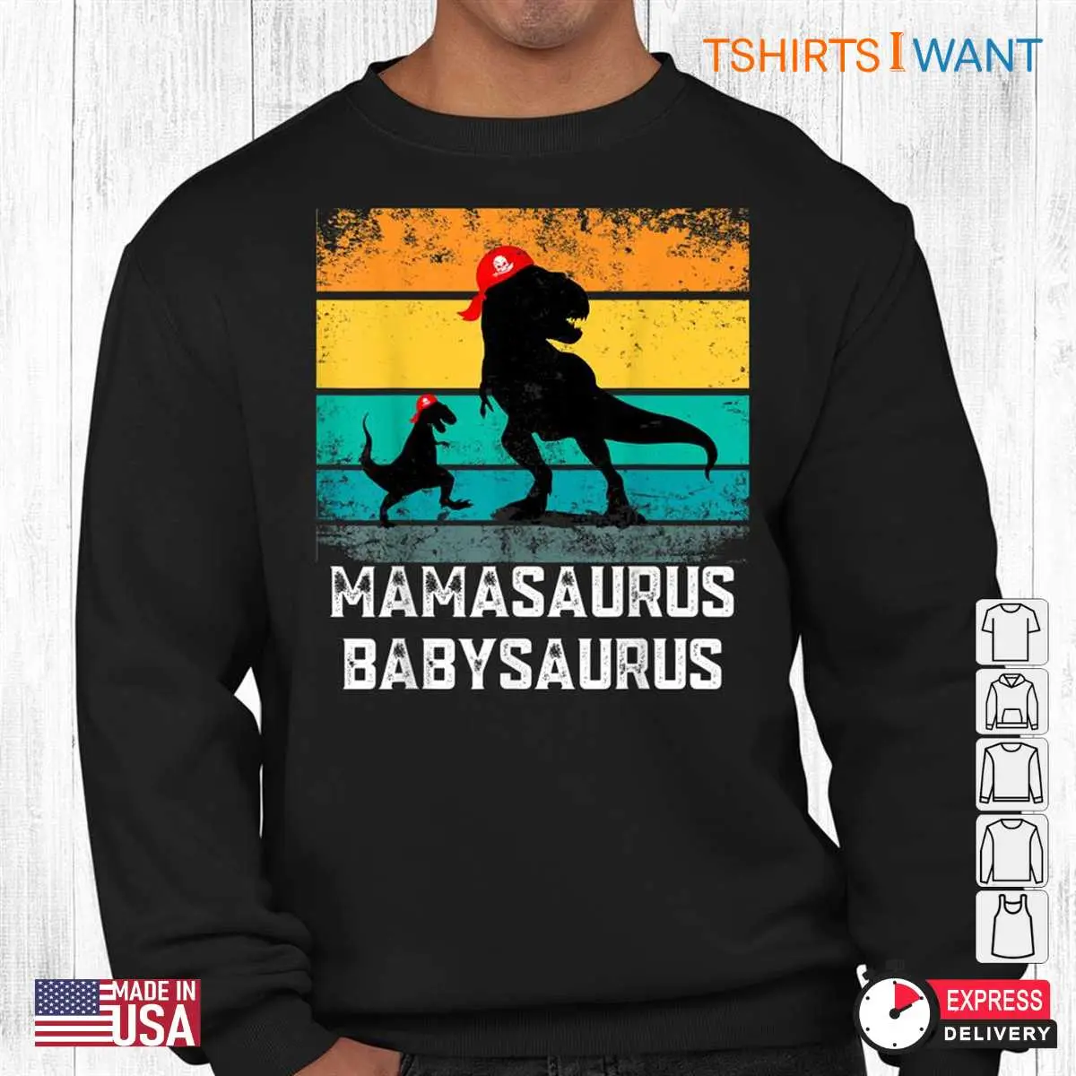 Mom And Son Halloween Shirts: Mamasaurus Babysaurus Matching Halloween Costume 9 Mom And Son Halloween Shirts Mamasaurus Costume Tee 3