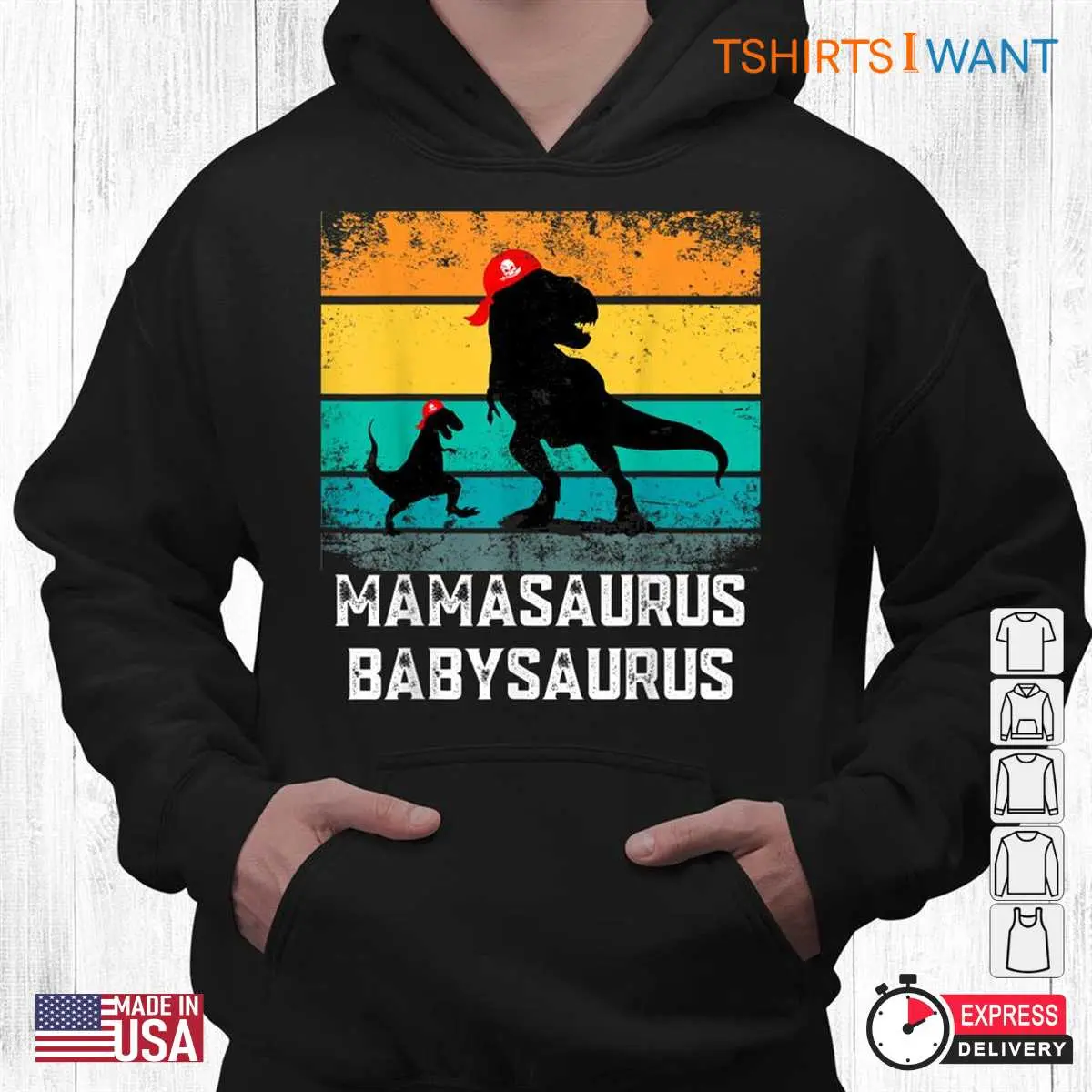 Mom And Son Halloween Shirts Mamasaurus Costume Tee 4 1.jpg