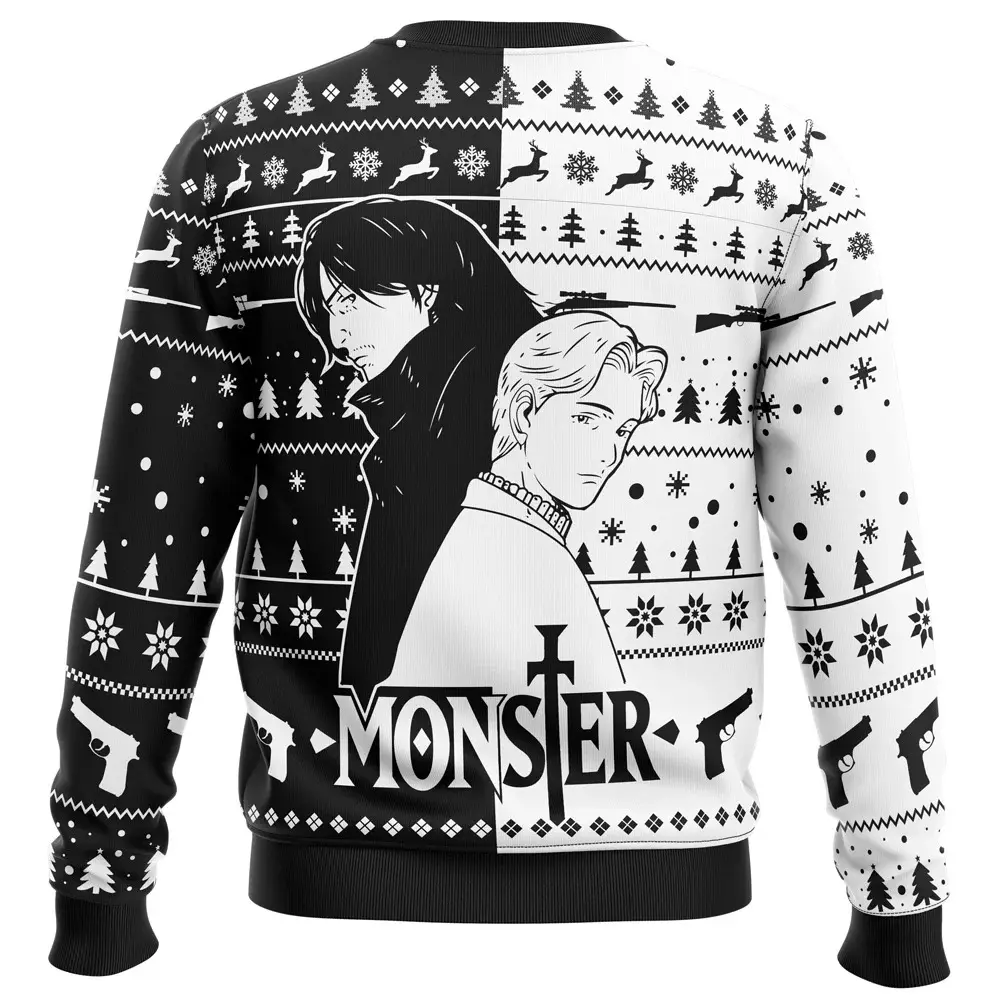 Monster Christmas Sweater: Kenzou And Johan 4 Monster Christmas Sweater Kenzou And Johan 1