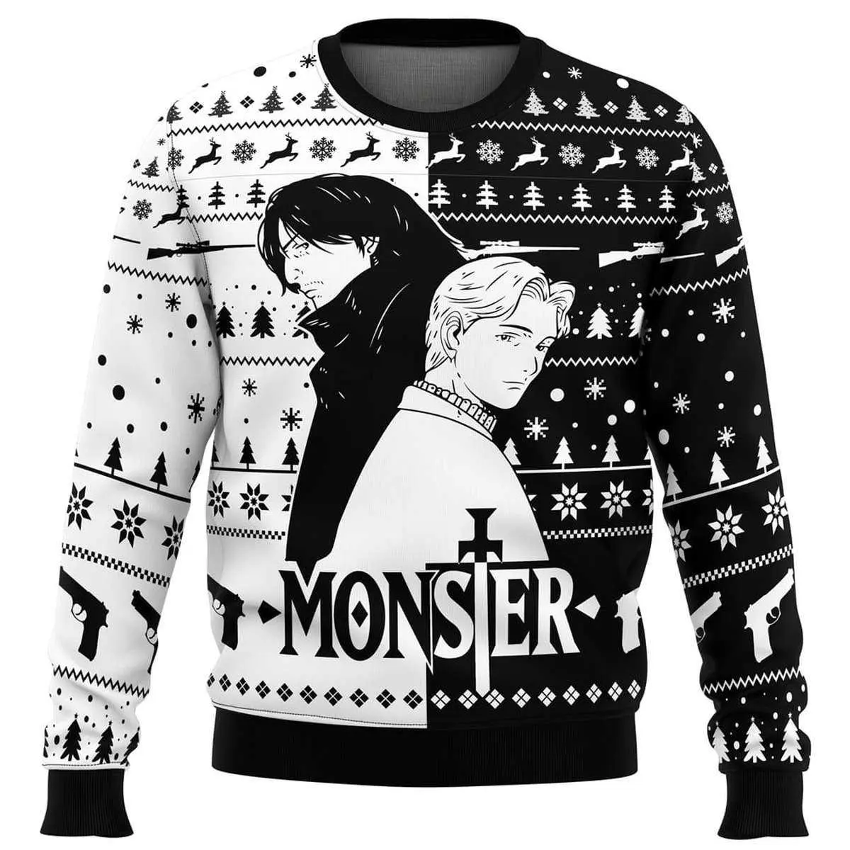 Monster Christmas Sweater: Kenzou And Johan 2 Monster Christmas Sweater Kenzou And Johan 2 1.jpg