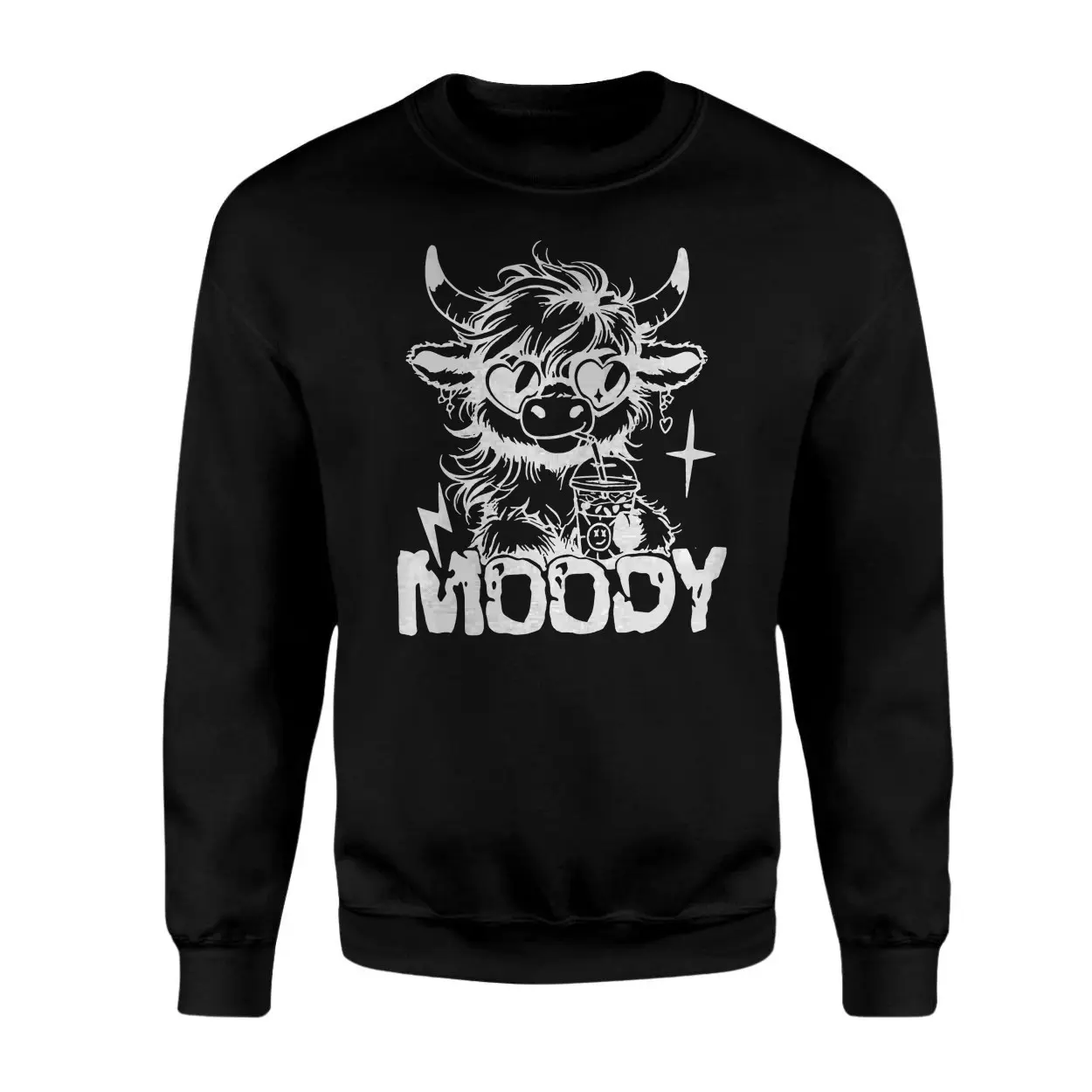 Moody Cow Funny Cute Animal Lover T-Shirt 3 Moody Cow Funny Cute Animal Lover T Shirt 3 1.jpg
