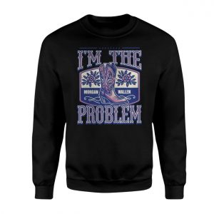 Morgan Wallen Im The Problem Western Cowboy Boot T Shirt 3 1.jpg