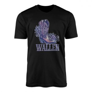 Morgan Wallen T Shirt Floral Cowboy Boot Country Concert Tee 1 1.jpg