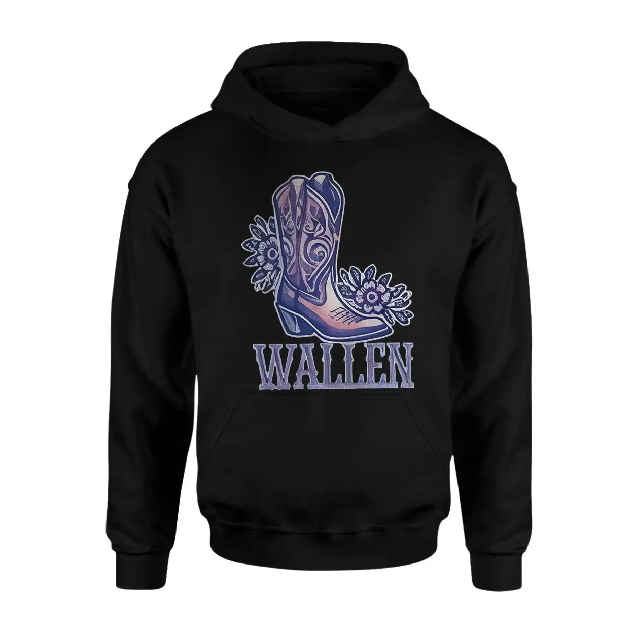 Morgan Wallen T Shirt Floral Cowboy Boot Country Concert Tee 2 1.jpg