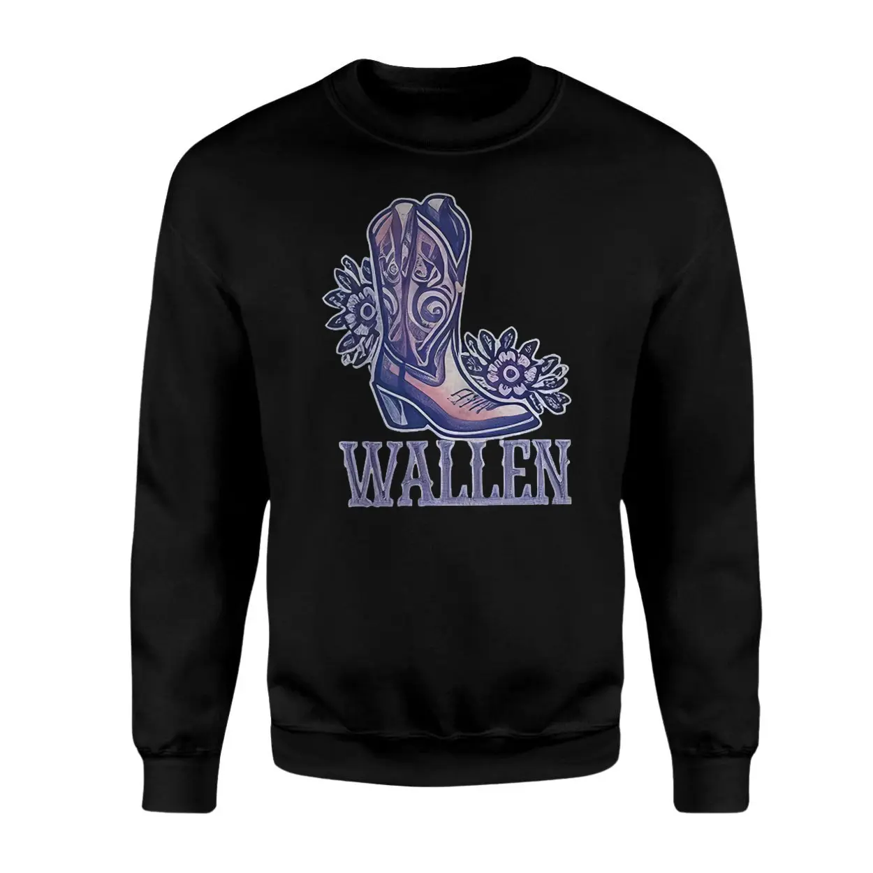 Morgan Wallen T Shirt Floral Cowboy Boot Country Concert Tee 3 1.jpg