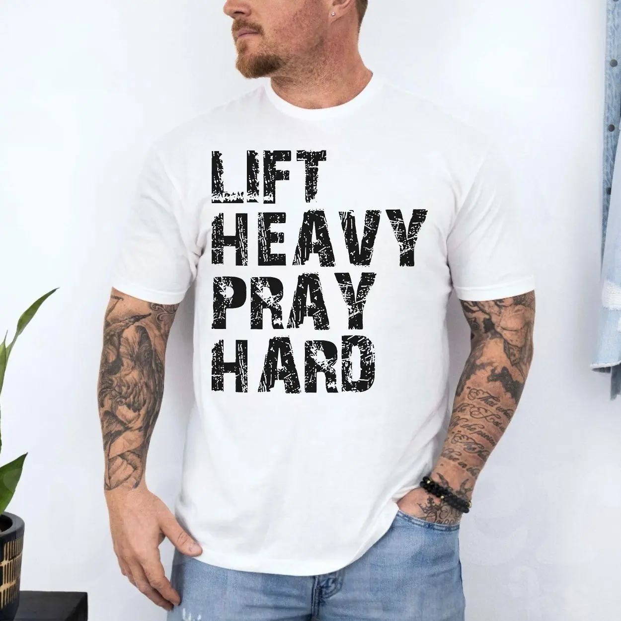 Motivational Gym T Shirt E28093 Shut Up and Squat Fitness Graphic Tee 4.jpg