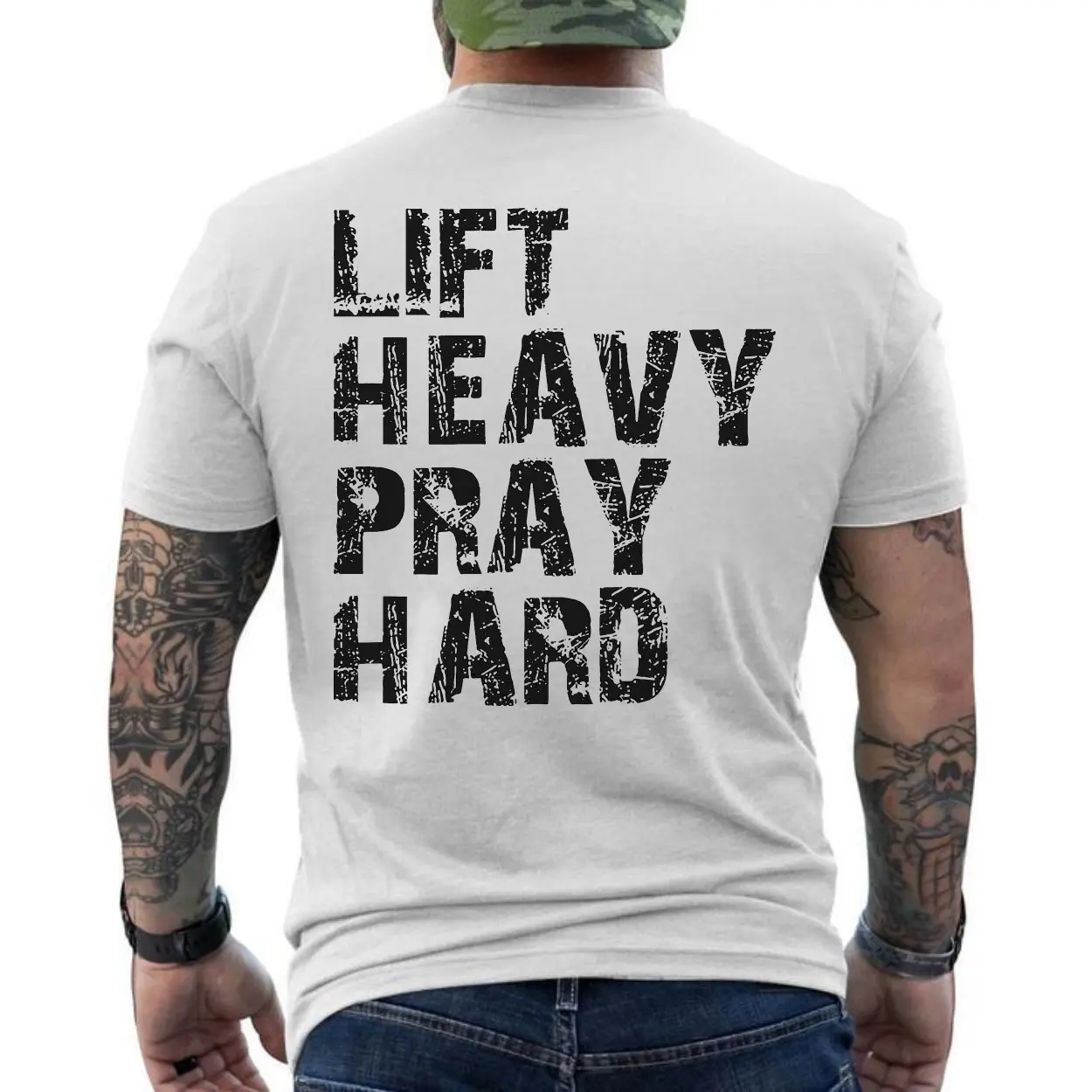 Motivational Gym T Shirt E28093 Shut Up and Squat Fitness Graphic Tee 6.jpg