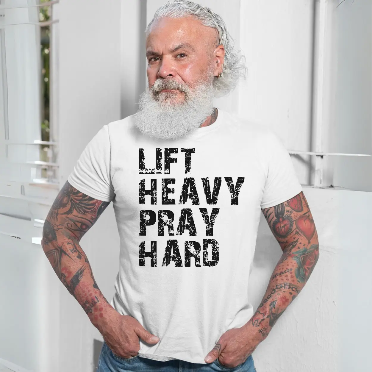 Motivational Gym T Shirt E28093 Shut Up and Squat Fitness Graphic Tee 7.jpg