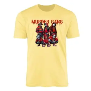 Murder Gang Horror Villains Sweatshirt – Streetwear Style Halloween Graphic Tee 11 Murder Gang Horror Villains Sweatshirt – Streetwear Style Halloween Graphic Shirt