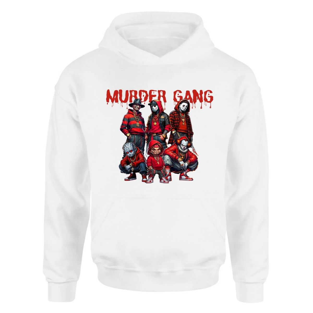 Murder Gang Horror Villains Sweatshirt – Streetwear Style