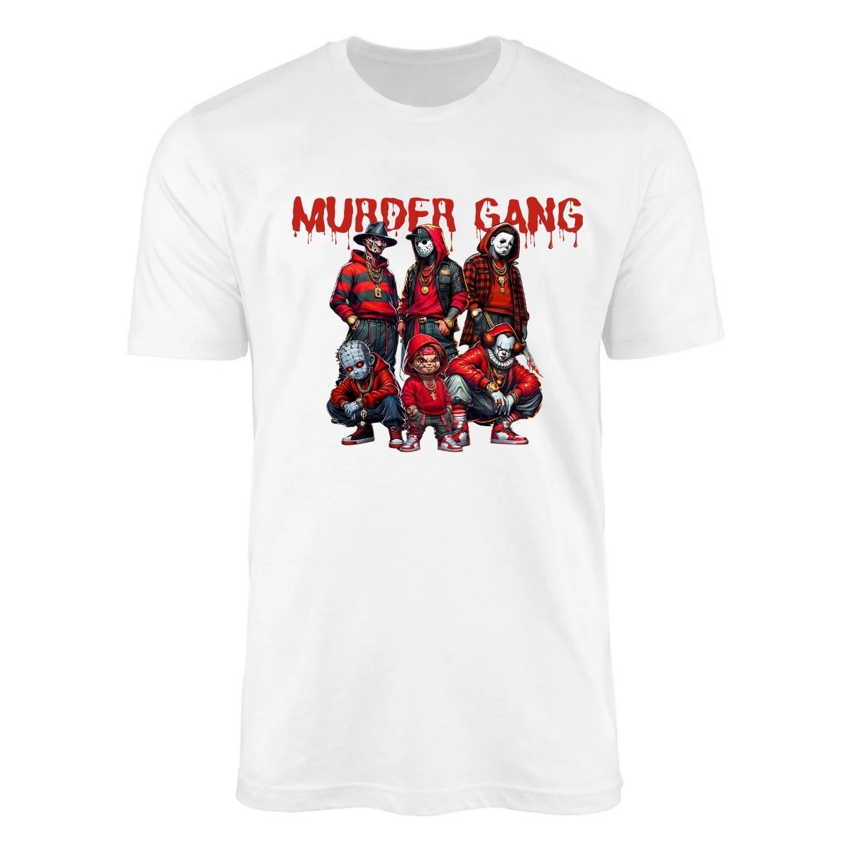 Murder Gang Horror Villains Sweatshirt – Streetwear Style