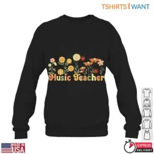 Music Teacher with Colorful Floral Design T-Shirt 11 Music Teacher with Colorful Floral Design T Shirt 6 1.jpg