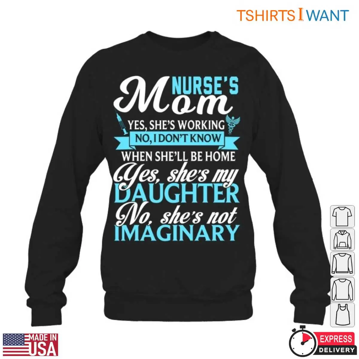 My Daughter Is A Nurse T Shirt Proud Moms Badge Of Honor 6 1.jpg