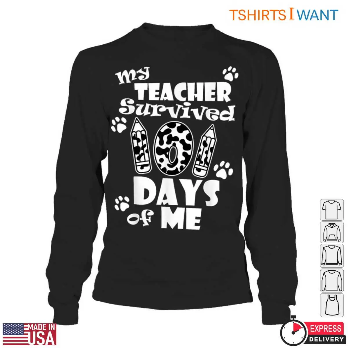 My Teacher Survived 100 Days of Me T Shirt 5 1.jpg