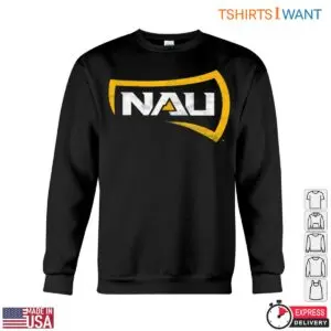 NAU Northern Arizona University T-Shirt Black Gold Logo Athletic Design 7 NAU Northern Arizona University T Shirt Black Gold Logo Athletic Design 3 1 1.jpg