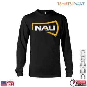 NAU Northern Arizona University T-Shirt Black Gold Logo Athletic Design 8 NAU Northern Arizona University T Shirt Black Gold Logo Athletic Design 4 1 1.jpg